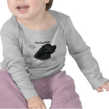 Diseño (negro) de la historia de Terranova Camiseta