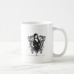 Diseño oscuro de los artes de Bellatrix Lestrange tazas