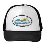 Diseño oval del Martha's Vineyard Gorra