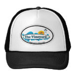 Diseño oval del Martha's Vineyard Gorro De Camionero