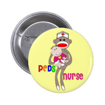 Diseño pediátrico del mono del calcetín de la enfe pin