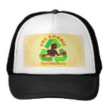 Diseño perfecto del reciclador de la naturaleza de gorra