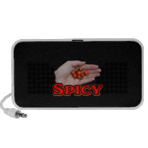 Diseño picante del pimiento picante de Cascabel Notebook Altavoz