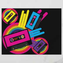 Diseño retro del fiesta tarjeta publicitaria