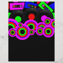 Diseño retro del fiesta tarjetón