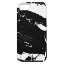Diseño retro del jet de la aviación del avión del  iPhone 5 coberturas