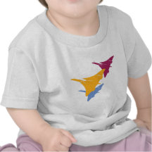 Diseño retro del vuelo de la aviación del aeroplan camisetas