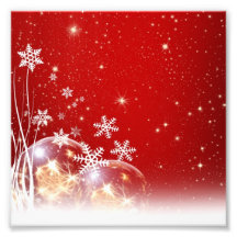 Diseño rojo y blanco de la chuchería del navidad d fotografia