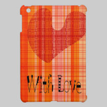 Diseño romántico moderno con un texto del diseño fundas ipad mini