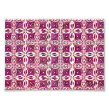 Diseño rosado 2 de la teja - corazones cojinete