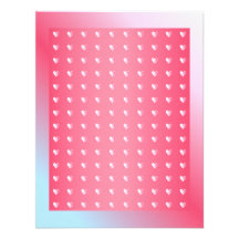 Diseño rosado, azul y blanco de la tarjeta del día invitacion personal 