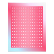 Diseño rosado, azul y blanco de la tarjeta del día anuncio