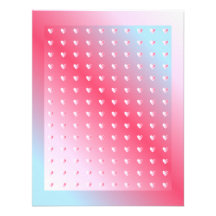 Diseño rosado, azul y blanco de la tarjeta del día comunicado personal  