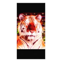 Diseño salvaje *Siberian del alcohol de Tiger* Tarjeta Fotografica