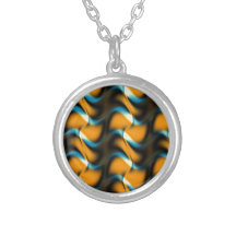 Diseño susurrante del fractal de las ondas joyerías