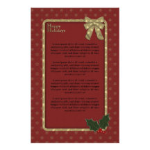 Diseño tradicional del navidad papeleria