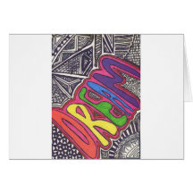 Diseño tribal felicitación