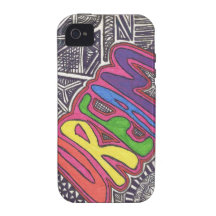 Diseño tribal iPhone 4/4S funda