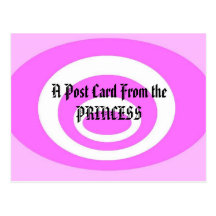 diseño, una postal de la PRINCESA