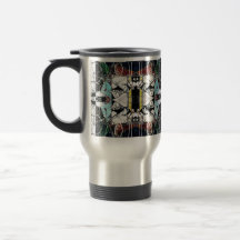 diseño urbano de la taza del modelo del jinete de 