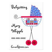Diseños de Babybuggy de la nin@era Tarjetas De Visita