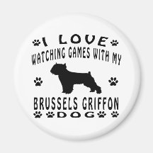 Diseños de Bruselas Griffon Iman De Frigorífico