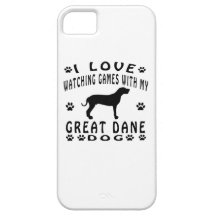 Diseños de great dane iPhone 5 Case-Mate protector