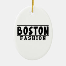 Diseños de la moda de Boston Adornos