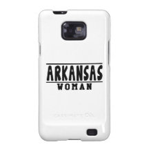 Diseños de la mujer de Arkansas Galaxy S2 Carcasas
