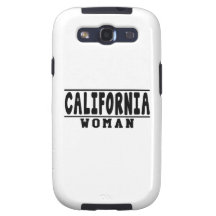 Diseños de la mujer de California Samsung Galaxy S3 Funda
