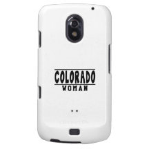 Diseños de la mujer de Colorado Galaxy Nexus Funda