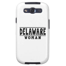 Diseños de la mujer de Delaware Samsung Galaxy S3 Carcasa