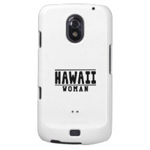 Diseños de la mujer de Hawaii Galaxy Nexus Fundas