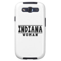 Diseños de la mujer de Indiana Galaxy S3 Carcasa