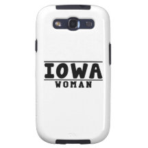 Diseños de la mujer de Iowa Galaxy SIII Carcasas