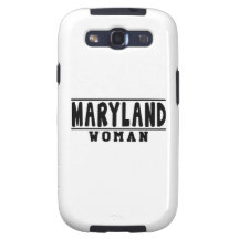 Diseños de la mujer de Maryland Samsung Galaxy S3 Carcasa