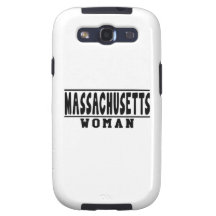 Diseños de la mujer de Massachusetts Galaxy S3 Carcasa
