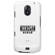 Diseños de la mujer de Michigan Samsung Galaxy Nexus Funda