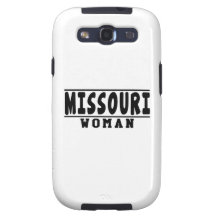 Diseños de la mujer de Missouri Samsung Galaxy S3 Carcasas