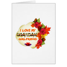 Diseños de la novia del Ugandan Felicitacion