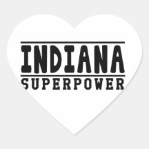 Diseños de la superpotencia de Indiana Pegatinas
