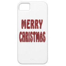 Diseños de las Felices Navidad iPhone 5 Case-Mate Carcasas