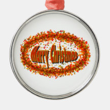 Diseños de las Felices Navidad Ornatos