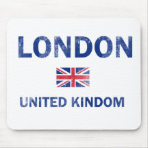 Diseños de Londres Reino Unido Alfombrilla De Ratón