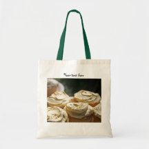 Diseños de oro de las magdalenas bolsas lienzo