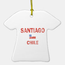 Diseños de Santiago Chile Ornaments Para Arbol De Navidad
