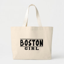 Diseños del chica de Boston Bolsa