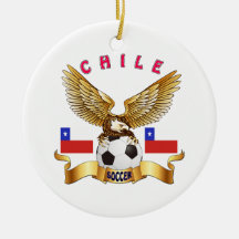 Diseños del fútbol de Chile Adornos
