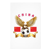 Diseños del fútbol de China Papelería