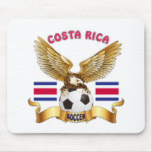 Diseños del fútbol de Costa Rica Alfombrilla De Raton